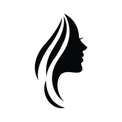 woman logo icon vector