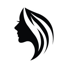 woman logo icon vector
