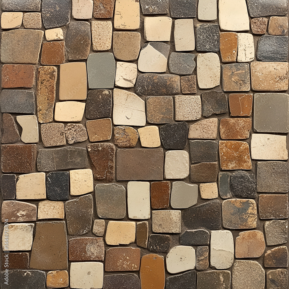 Aufkleber exploring textured stone patterns natural setting photo art close-up viewpoint unique design concept