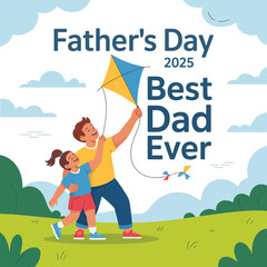 Fototapeta premium Happy Father’s Day – Honoring the Heroes We Call Dad