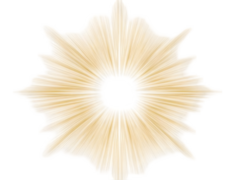 Abstract Beige Radial Pattern Illustration