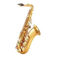 Golden Alto Saxophone