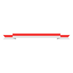 Indonesian Flag Ribbon