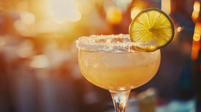 Golden Hour Margarita: A Refreshing Sunset Cocktail