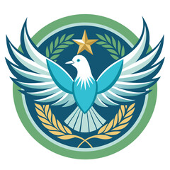 Obraz premium Dove-logo 