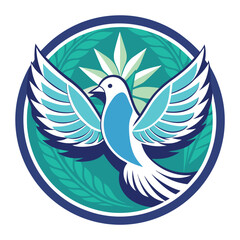 Obraz premium Dove-logo 