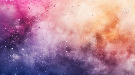 Vibrant abstract cosmic cloud formation with pastel hues.