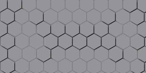 Fototapeta premium Seamless Metal Grid Pattern with Hexagonal Texture and Geometric Design