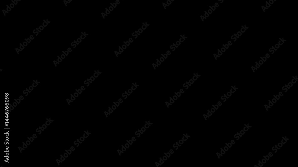 Poster looping directional arrow animation for overlay video interface. directional arrow acts as loading i