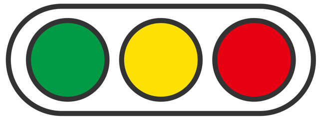 地図・MAPで使える信号機アイコンマーク