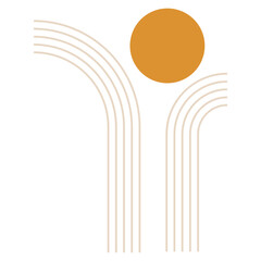 Boho Geometric Lines