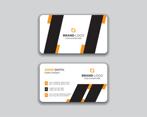 Professional Corporate Design for Branding-Modern Business Card Template.