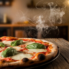 pizza on a plate
