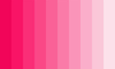 An abstract vertical gradient featuring various shades of color pink and red , transitioning smoothly from left to right.	