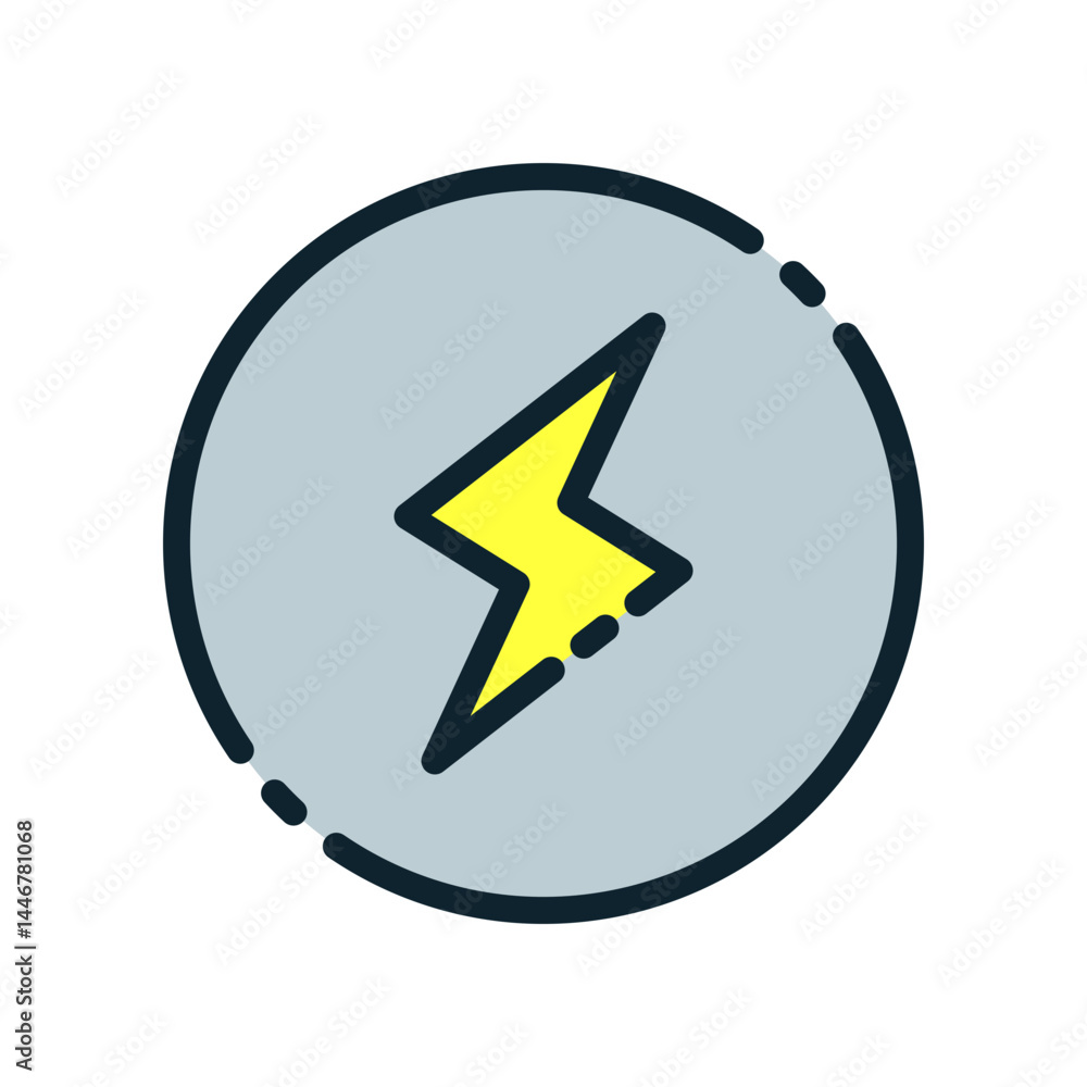 Poster design illustration graphic of fast symbol icon with colored outline style. suitable for ui, mobile 