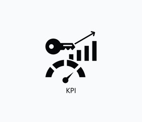 Kpi Icon Or Logo Isolated Illustration