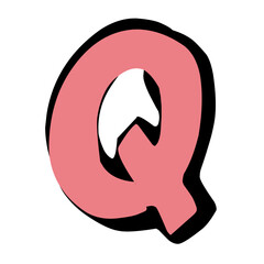 set alphabet vector icon