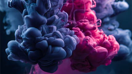 Fototapeta premium curry with liquid color transitions and random spice clouds