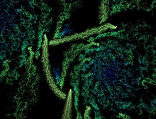 Imaginatory fractal abstract background Image