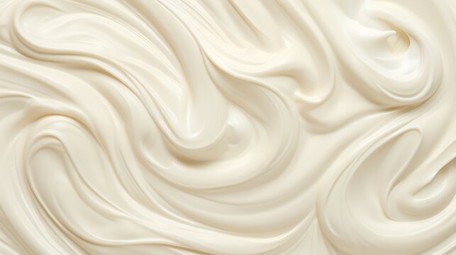 close up of white cream swirl texture for background and design art work