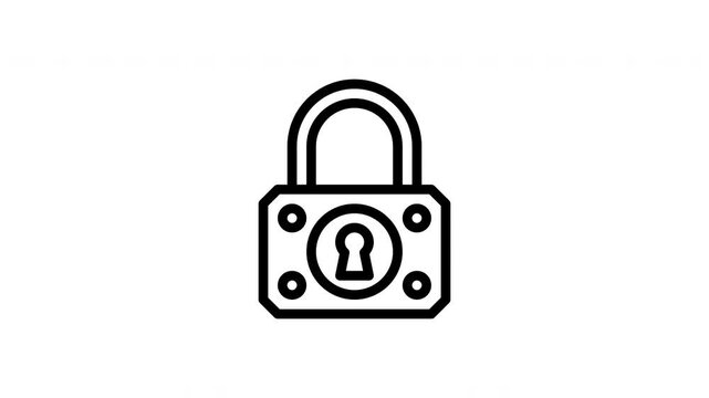 lock animated icon