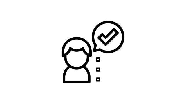 accountability animated icon