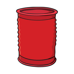 tin vector illustration