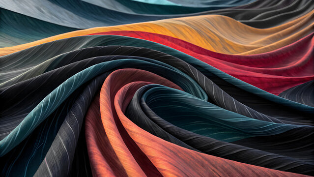 Abstract wallpaper colorful design, shapes and textures, colored background