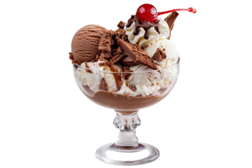 Chocolate, vanilla and strawberry Ice Cream