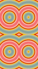 circle motif, circle pattern, symmetrical, circle lines, wall wallpaper, HD