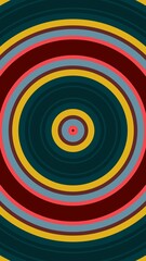 circle motif, circle pattern, symmetrical, circle lines, wall wallpaper, HD