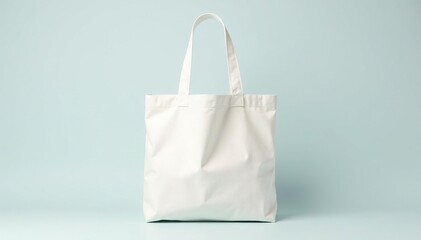 White cotton tote bag, long handles, isolated , blank bag, retail, style
