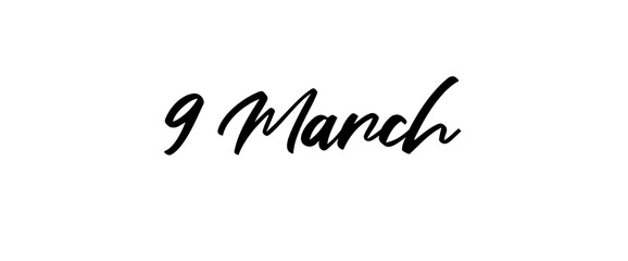 Month name text design art typography designs for prints, posters, cards, t shirt, coffee mug hoodies etc.