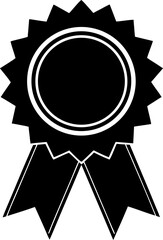 gold silver and bronze award ribbons