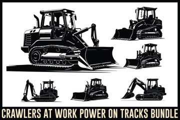 Heavy Machinery Silhouette