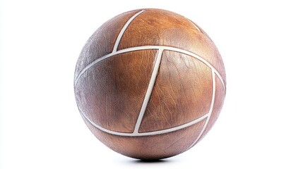 Vintage leather ball (2)