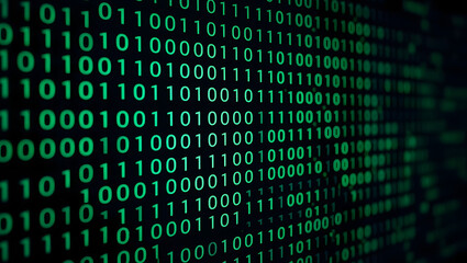 technology background binary number