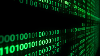 technology background binary number