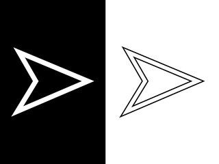 Fototapeta premium hollow bullet arrow 1