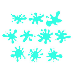 Ink Splash Element Set