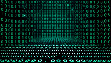 technology background binary number