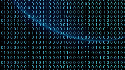 technology background binary number