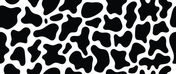 cow seamless pattern vector. kids doodle wallpaper design for print and home decoration.