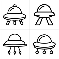 ufo icon set
