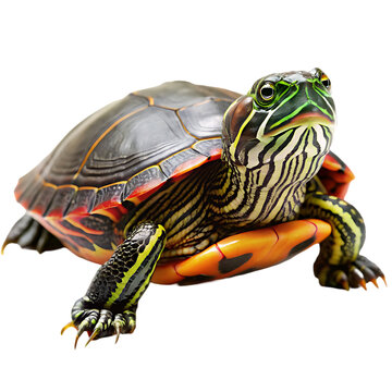 Painted Turtle Close Up