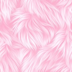 Fototapeta premium Cotton Candy Fluff – Soft Pink Faux Fur Texture
