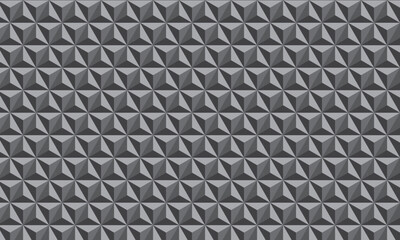 Abstract vector triangles pattern background. Black geometric background