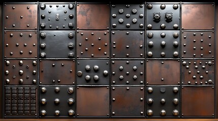 Metal wall pattern design