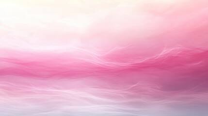 Fototapeta premium A delicate, ethereal, pastel pink and white abstract landscape.