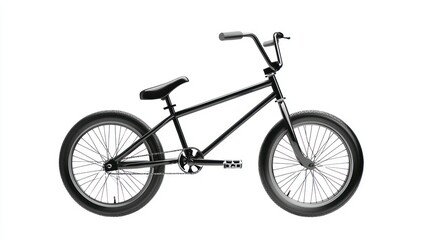Obraz premium BMX bike isolated on white background